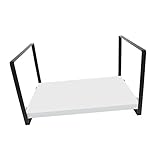 Ciieeo Desktop Rack Regal Halterung Ecke Bücherregale Küche Schrank Regal Tisch Kleinigkeiten Veranstalter Desktop Lagerung Veranstalter Dokument Veranstalter Kleinigkeiten Rack Tisch