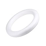 SWOOMEY Ring Weißer Rahmen Hochzeitsdekorationen Für Zeremonie Hochzeitsrahmen Runde Schaumstoffkreise Schaumstoffgirlande DIY-Kranz Ringform DIY-Bastelkranz Bastelkreis