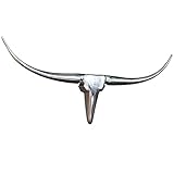 riess-ambiente.de Design Accessoire Wanddekoration Alu Geweih Bull 90 cm