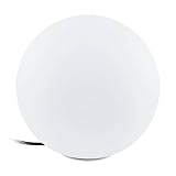 Eglo Stehleuchte MONTEROLO-Z weiss H:30cm Ø:30cm mit Kabel+Stecker IP65 mit Connect Z Funktion