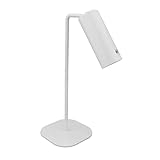 BOTEGRA LED-Tischlampe, USB-Lade-Leseleuchte, PVC-Eisen, stufenloses Dimmen, 3 Modi, Beleuchtung für das Studium