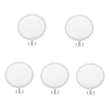 Veemoon 5 Stück Universal-Make-Up-Spiegel Schminkspiegel Wandhalterung Spiegel Badezimmer-Schminkspiegel Wandspiegel Mit Haken Schminktischspiegel Stanzfreier Badezimmerspiegel