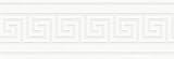 A.S. Création selbstklebende Bordüre Only Borders Borte 5,00 m x 0,13 m metallic weiß Made in Germany 936471 93647-1