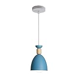 DADYA Moderne minimalistische Pendelleuchten, modernes Design, Lampenschirm E27, Macaron-Basis, Kronleuchter, Wohnzimmer, Schlafzimmer, Nachttisch, Bar, Kronleuchter für Küche, Insel, Esszimmer, Flur