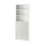 Ikea BILLY/HÖGBO Bücherregal mit Glastüren, 80x30x202 cm, weiß