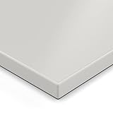 19mm Spanplatte Zuschnitt grau melaminharzbeschichtet Länge bis 200cm Dekorplatten Zuschnitte mit Umleimer Auswahl: 30 x 110 cm (ABS Kante komplett)