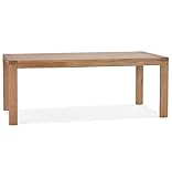 KADIMA DESIGN HERZOGIN Tisch Esszimmer Küchentisch Helles Wood Holz (Natural) 100 x 280 x 77