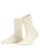 FALKE Damen Socken Striggings Rib W SO Wolle einfarbig 1 Paar, Weiß (Woolwhite 2069), 39-42