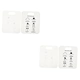 Alipis 4 Stück Hemd-Klappbrett Hosen-Aufbewahrungsorganisator Für Schrank Heim-Werkzeuge Kleiderschrank Kleidung Hemd-Ordner Erwachsene Kleidungsordner Faltbrett T-Shirt