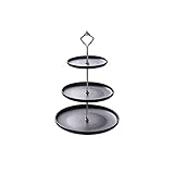 Tortenständer Doppelschicht Kuchenständer Mode Candy Snacks Getrocknete Früchte Obst Platte Kreatives Dreischicht Modernes Wohnzimmer Home Snack Stand for Hochzeit Geburtstagsfeier Kuchenständer ( Siz