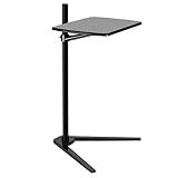 GIZNXBA Laptop Ständer Höhenverstellbar Laptopständer Für Couch Computerständer Aus Aluminium Ablagetisch Für Laptop Beistelltisch Für Konferenzraum, Büro (Color : /Black)