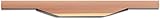 BybAgs Griffe Steggriff Schubladengriffe, Schubladengriffe, Schubladenkommode, Schrank, Vierkantstangen, Türgriffe, langlebig Küchenschränke (Color : Pink, Size : 150 cm)