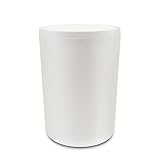 Mülleimer, Badezimmer-Mülleimer, Mülleimer, Mülleimer für Badezimmer, Küche und Büro, Kunststoff, matte Oberfläche, 10 l