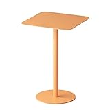 Sofa-Beistelltisch, Eisen-Wohnzimmer-Ecktisch/Couchtisch, Kleiner Balkon-Teetisch/Freizeittisch, Schlafzimmer-Nachttisch, Milchtee-Laden/Café-Verhandlungstisch (Farbe: E-Quadrattisch, Größe: