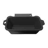 UOWEG Black Stone Barbecue Cup Liner Backplatte Drip Oil Collector Drain Box Reinigungsschwamm Grillrost (BK1, One Size)