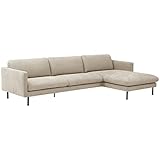 Max Winzer Ecksofa Longchair rechts Nathan beige