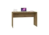 VBChome Schreibtisch 120 x 50 x 76 cm Eiche Artisan Schreibtisch Computer-Schreibtisch Bürotisch Computertisch Arbeitstisch PC-Tisch Laptoptisch Eiche Artisan
