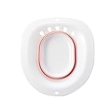wojonifuiliy01 Badewanne, Hüftbecken, Bidet, neu, ältere Patienten, nach der Geburt, Toilette, Sitzbadewanne, Hüftbecken, Bidet, neu (Pink, One Size)