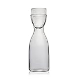 Wasserkrug Kühlschrank Einfache Home Saft Tasse Hitzebeständige kalte Trinkkugel Nordic Transparent Glass Wasserflasche mit Blume Teetasse Set kreativ Wasserkaraffe