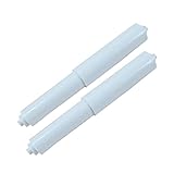 QuTbag Toilettenpapierhalter 2 Stück Toilettenpapierhalter Rollenhalter Ersatz Federbelastet für Badezimmer Waschraum Papierrollenhalter