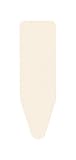 Brabantia Größe C, Extra Dick Filz und Schaumstoff-Unterlage Bügelbrett, 124,5 x 45,7 cm, Ecru
