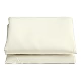 8 Rippen Sonnenschirm Ersatz Baldachin Abdeckung ,Sonnenschirm-Ersatztuch, Anti-Ultraviolett, Wasserdichtes Polyester-Top Outdoor-Abdeckung,2.7米/3米 (nur Schirmdach)(Size:2.7M- 8Ribs,Color:Weiß)