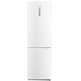 Midea KG-EWH 7.20 XL Kühl-/Gefrierkombination/NoFrost/Twin Control/Chiller Box/201,8 cm hoch/59,5 cm breit/265 kWh/Jahr/256 L Kühlteil/122 L Gefrierteil/Weiß