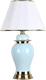 Tischlampe Nachttischlampe Retro Massivholz Tischlampen mit Stoffschirm Nachttisch Mini Schreibtischlampen für Schlafzimmer Wohnzimmer Babyzimmer Bücherregal Dekorative Lichter