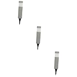 DOITOOL 3 Stück Solar-Bodenlampe Led-Dekoration Gartenparty-Lichter Gartenbeleuchtung Für Den Außenbereich Landschaftsbeleuchtung Für Den Außenbereich Solar-Solarleuchte Für Den