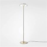 OLOTU Deckenfluter Stehlampe Moderne Stehlampe Metall Leselampe Hohe Stange mit Klarglasschirm LED Aufbewahrungslampe für Sofa Büro Stehleuchte