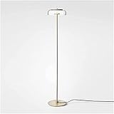 OLOTU Deckenfluter Stehlampe Moderne Stehlampe Metall Leselampe Hohe Stange mit Klarglasschirm LED Aufbewahrungslampe für Sofa Büro Stehleuchte