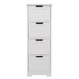 FBITE Badschrank Unterschrank Badkommode Standschrank Badezimmermöbel