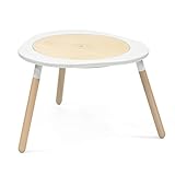 Stokke MuTable, White - 2023 Neugestaltung - Multifunktionaler Kinderspieltisch - Inklusive DREI doppelseitiger Spielscheiben - Geeignet ab 18 Monaten bis 8 Jahre
