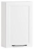 Home4You Hängeschrank - Weiß matt - B 40 cm - 1 Tür