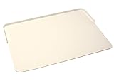Go Practic Flexi Flexibles Silikon-Nudelbrett, Kunststoff-Schneidebrett, Teigbrett, Backbrett, Küchen-Gadgets, Küchen-Zubehör Spülmaschinenfest, Küchenbrett Arbeitsplatte 52,5x40,5x2,2 cm Beige