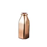 FAMIPA Goldene Glasvase Wohnkultur Blumenvase Europäische Raumdekoration Moderne Hochzeitsdekoration Hydrokulturpflanzen Container Ornamente
