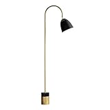 Wohnzimmerlampe Stehlampen Moderne Lesestehleuchte Crafts LED Stehleuchten mit verstellbarem Hals LED-Fußboden-Task-Licht for Wohnzimmer, Schlafzimmer, Büro, Schwarz / Messing Gold für Wohnzimmer, Sch