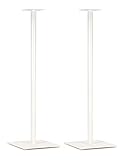 Nubert MS-97 Boxenstativpaar | Weiß | 2 Stück | Stativset für Kompaktlautsprecher von Nubert | Höhe 97 cm | Stabile Lautsprecherständer | Original Zubehör von Nubert