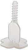 Brunoplast NIVIFIX 2500 x Stück Standard Gewindelaschen weiß transparent Fuge 1,7 mm für Fliesen Platten Nivelliersystem zum Verlegen von Wand- und Boden-Fliesen, Verlegehilfe System aus Kunststoff