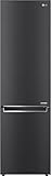 LG GBB92MCBAP, Klasse A, 384 L, Kühl-/Gefrierkombination, Inverter Linear Kompressor, 35 dB, Kühlschrank mit Gefrierfach, Innendisplay, DoorCooling+, LINEARCooling - Matte Black