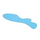 minkissy 1 x Wal-Stufenmatte für den Außenbereich, Kinder-Badematte, Ozeanteppich, Wal, Duschmatte, Saugnapf, Badematte, Gummi, schöne Cartoon-Matte, Zimmerteppich, für den Innenbereich, Babyblau