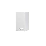 Flex-Well Küchen-Hängeschrank UNNA | Oberschrank vielseitig einsetzbar | 1-türig | Breite 30 cm | Weiß