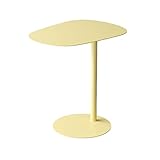 Sofa-Beistelltisch, Eisen-Wohnzimmer-Ecktisch/Couchtisch, Kleiner Balkon-Nachmittagsteetisch/Freizeittisch, Schlafzimmer-Nachttisch (Farbe: E, Größe: 53 x 38 x 50 cm)