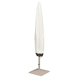 Amazon Basics Abdeckung für Sonnenschirm, Beige/Hellbraun