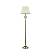 GRFIT Wohnzimmerlampe Stehlampen Stehleuchte for Wohnzimmer mit beige Lampenlampe Schatten Moderne Stehleuchte Bodenlampen for Schlafzimmer für Wohnzimmer, Schlafzimmer, Hotel