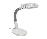 Neez Schreibtischlampe - Klassisch Tageslichtlampe mit Biegsam Steh für Lese, Büro, Arbeits, Tischleuchte - Ästhetische Moderne Design Desk Lamp