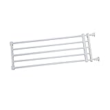 Colcolo Tragbares, erweiterbares Hundegitter, Treppengitter, Verstellbarer Bildschirmtürschutz, Absperrzaun für, Rasen, Außentreppen, Höhe 36 cm