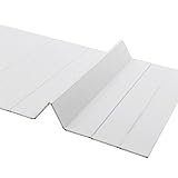 Badewannenablage | Badewannenbretter | Badewanne Abdeckung | Faltbare Badewanne Brett | PVC | Weiß | 70x170x0.65cm | badewannenbrett