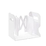 AOKLEY Bücherregal Einziehbares Buchend for Regale Buch Support Ständer einstellbares Bücherregal mit Stifthalter Desktop Organizer Aufbewahrungsregal (Color : C)