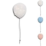 KOALITO - Luftballon Wandleuchte LED - Wandlampe fürs Kinderzimmer oder Babyzimmer - Deko Leuchte (Weiß, L)